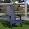 Flash Furniture Navy Blue Modern Dual Slat Back Adirondack Chair JJ-C14509-NV-GG - alternate 1